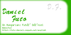 daniel futo business card